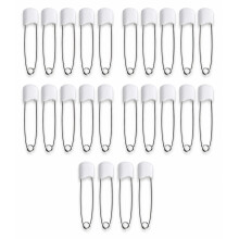 D.A.Y. Republic 24 Pack Nappy Safety Pins for Clothes, 2.1in