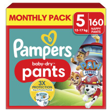 Pampers Baby-Dry Paw Patrol Nappy Pants Size 5