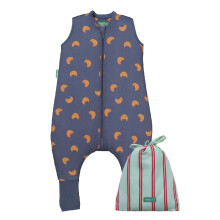 molis&co - Baby Sleeping Bag with Socks TOG 2.5 - Toddler Sleeping Bags with Legs 2.5 Tog - Soft and Cozy Baby Wearable Blanket for Infants&Toddlers