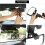 QWORK Car Rear Mirror, Clip-On Rear View Mirror, 360 Rotatable Rear View 4