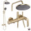 Shower Set Premium Rea Como M2 Brush Gold 1