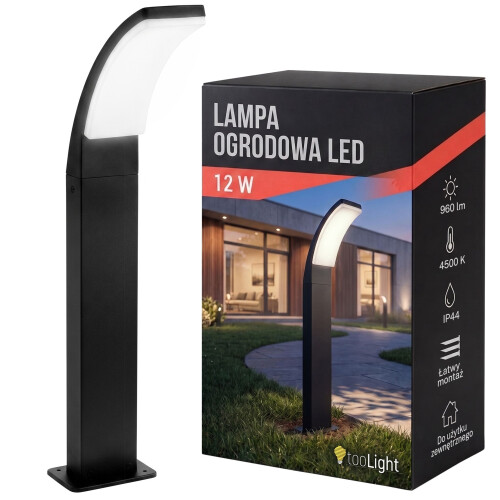 Lampada Da Giardino A Led Da Terra Jnh033-g Black