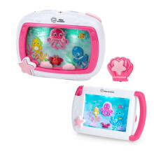 Baby Einstein 2-in-1 Sea Dreams Soother On-the-Go Gift Set, Musical Crib Toy Sound Machine and Portable Aquarium Toy, Ages Newborn and Up