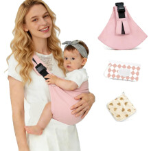 Baby Sling Carrier | Adjustable Front & Back, Adjustable Sling Easy Toddler Carrier Comfortable