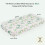 Yukkidds Cot Bed Sheets 140x70 cm Fitted 2 Pack Toddler Bed Sheets 2