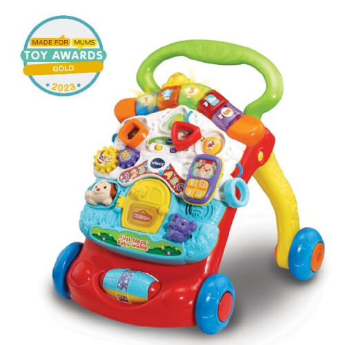 VTech Vtech Baby First Steps Baby Walker, English 1