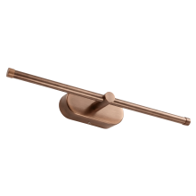 Applique Da Bagno Led APP1895-1W 40 Cm Brush Copper