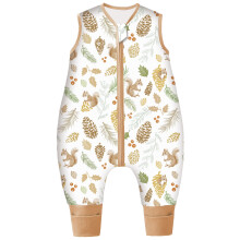Chilsuessy Winter Baby Sleeping Bag with Feet Warm Baby Sleep Sack with Legs Cotton Toddler Wearable Blanket Walker Sleep Sack for Boys and Girls, 2.