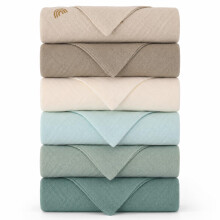 GSrenyu 6 Pack Muslin Cloths For Baby, Muslin Squares Baby Burp Cloths
