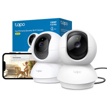 Tapo C200P2 2-Pack Full HD Indoor Security Camera Pet Camera House Security