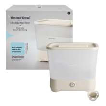 Tommee Tippee Electric Steam Steriliser for Baby Bottles, White