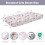 Little Grape Land Cot Bed Sheets 120 x 60 cm, Baby Fitted Sheets 4 Pack 3