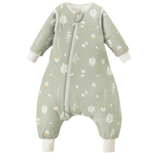 Nivolltha Baby Sleeping Bag with Feet 3.5 TOG Cotton Foliage M
