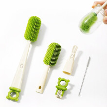 4-in-1 Water Bottle Brushes for Cleaning, Multifunctional Water Bottle Cleaning Brushes, Bottles/Cup Rim/Crevice/Straw Brush Set for Home Kitchen Cre