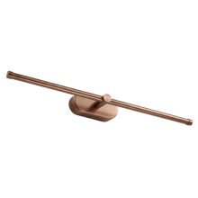 Applique Da Bagno Led APP1896-1W 60 Cm Brush Copper