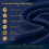 (Navy Blue, Single) Plain Dyed Polycotton Platform Easy Care Base Valance Sheet in 18 colours 2