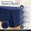 (Navy Blue, Single) Plain Dyed Polycotton Platform Easy Care Base Valance Sheet in 18 colours 3