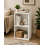 Spot On Dealz 2 Cube Storage Unit Small Bookcase Wooden Storage Cabinets Book 5