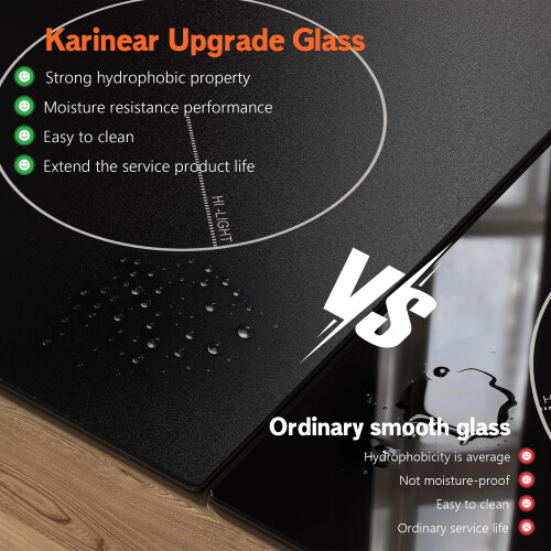 Karinear Electric Ceramic Hob 60cm Touch Control 1