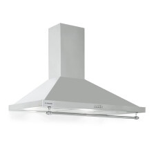 Klarstein Kitchen Cooker Hood, Chimney Cooker Hoods 90cm, Wall Mount Extractor Fan for Kitchens w/LED Lights, Cooker Hood Grease Filters, 591.5m³/h A