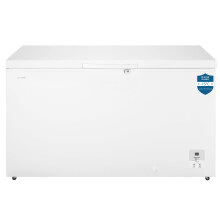 Teknix CH420 Freestanding Chest Freezer - 420L Capacity - Suitable for Garages, Outbuildings and Sheds - Refrigeration Mode - Temperature Control - 4
