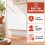 MYLEK (2000W) Smart Electric Panel Heater IP24 Rated 8