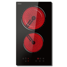 Hobsir 2 Zone Ceramic Hob, Built-in Electric Hob 30 cm
