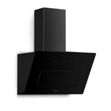 Klarstein SleekAir 60 cm Angled Cooker Hood – 720 m³/h Extractor, OxyPure Air System, Touch Control, LED Light, A+++ Efficiency
