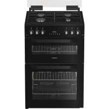 Hotpoint HDG6GDCB1 - Freestanding 60cm Gas Cooker