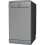 Indesit Indesit IN2FE10CS90SUK Slimline Dishwasher 45cm, Silver, 10 Place Settings, Energy Efficient, Multiple Wash Programs, Adjustable Racks, Quiet Operati 2