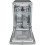 Indesit Indesit IN2FE10CS90SUK Slimline Dishwasher 45cm, Silver, 10 Place Settings, Energy Efficient, Multiple Wash Programs, Adjustable Racks, Quiet Operati 3