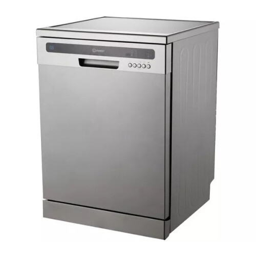 Indesit Indesit IN2FE13CNO7SUK Push&Go Full Size Freestanding Dishwasher, 13 Place Settings, Silver, 5 Programmes, Rapid 30, Half Load, Delay Timer, E Rated, 1