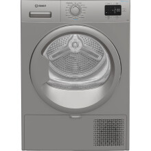 Indesit C YD 92D SS UK 9Kg Heat Pump Tumble Dryer - Silver - A+ Rated