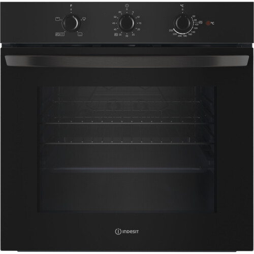 Indesit Indesit Built In Electric Single Oven - Black - A Rated