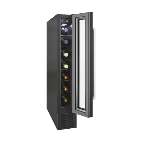 Candy Candy DiVino Integrated Wine Cooler, Single Zone, 7 Bottles, Black 1