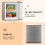 Klarstein Free Standing Compact Fridge, 33L Table Top Freezer with Shelf, Energy Efficient, Mini Ice Cube Maker & Scraper 4
