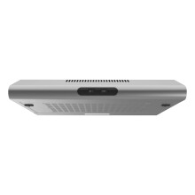 Statesman VH60SS Visor Cooker Hood, 2 Speed Settings, LED Light, Push Button Control, 1.5W LED Light, Metal and Aluminium Grease Filters, Stainless S
