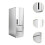 Compact USB Mini Fridge for 2 Cans, Ideal for Office Drinks 3