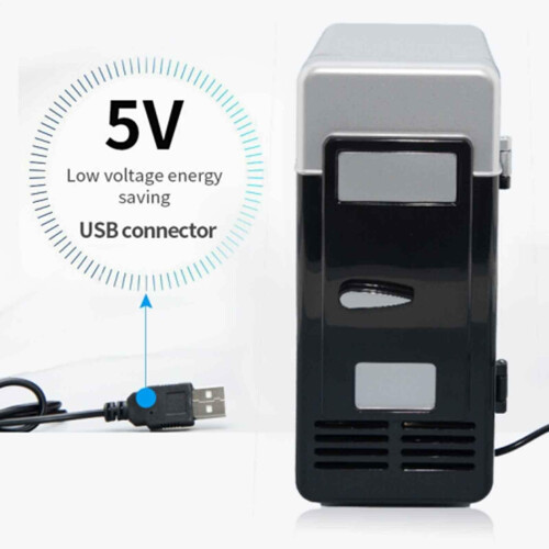 USB Fridge for Beverages Compact Heating Conservation Device 1