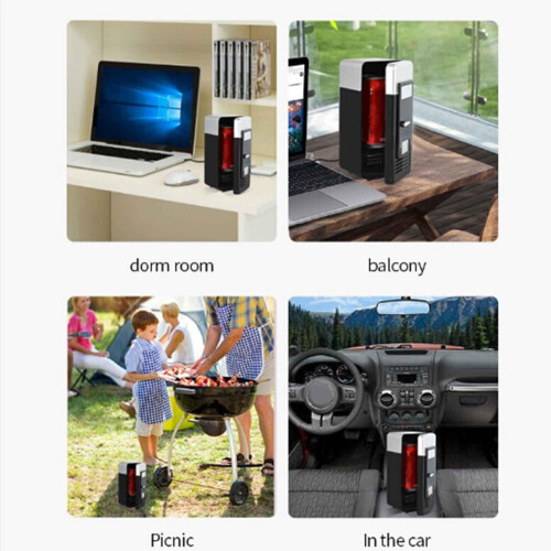 USB Fridge for Beverages Compact Heating Conservation Device 2