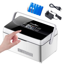 Portable Insulin Cooler Case with Alarm, Mini Fridge Medicine Refrigerator Constant 2-8 for Travel Car, Battery Powered
