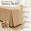 (Latte, King) Plain Dyed Polycotton Platform Easy Care Base Valance Sheet in 18 colours 2