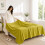(Lime Green, Double) 100% Polycotton Flat Bed Sheets Percale Super Quality Comfortable & Soft Colourful Collection in All Sizes 2