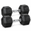 MAXSTRENGTH Rubber Hex Dumbbell - 10kg Single 1