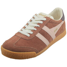 (38) Gola ELAN Damen Fashion Trainers in Brown Pink Cocoa