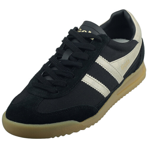 Gola (5) Gola Tornado Womens Trainers in Black Gold