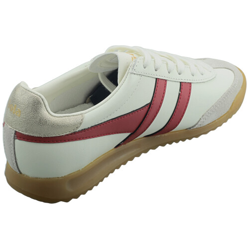 Gola (8) Gola Torpedo Womens Trainers in White Red 1