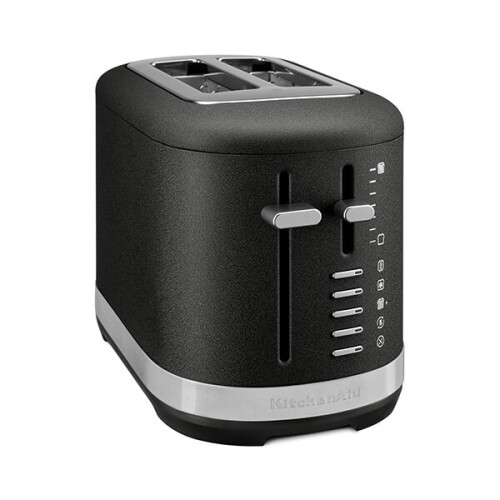 KitchenAid Breakfast Suite Cast Iron Black 2 Slice Toaster