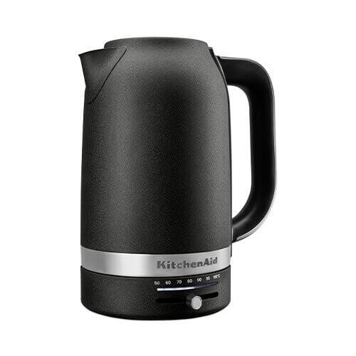 KitchenAid Breakfast Suite Cast Iron Black 1.7L Kettle