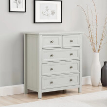 Maine 3 + 2 Drawer Chest - Dove Grey